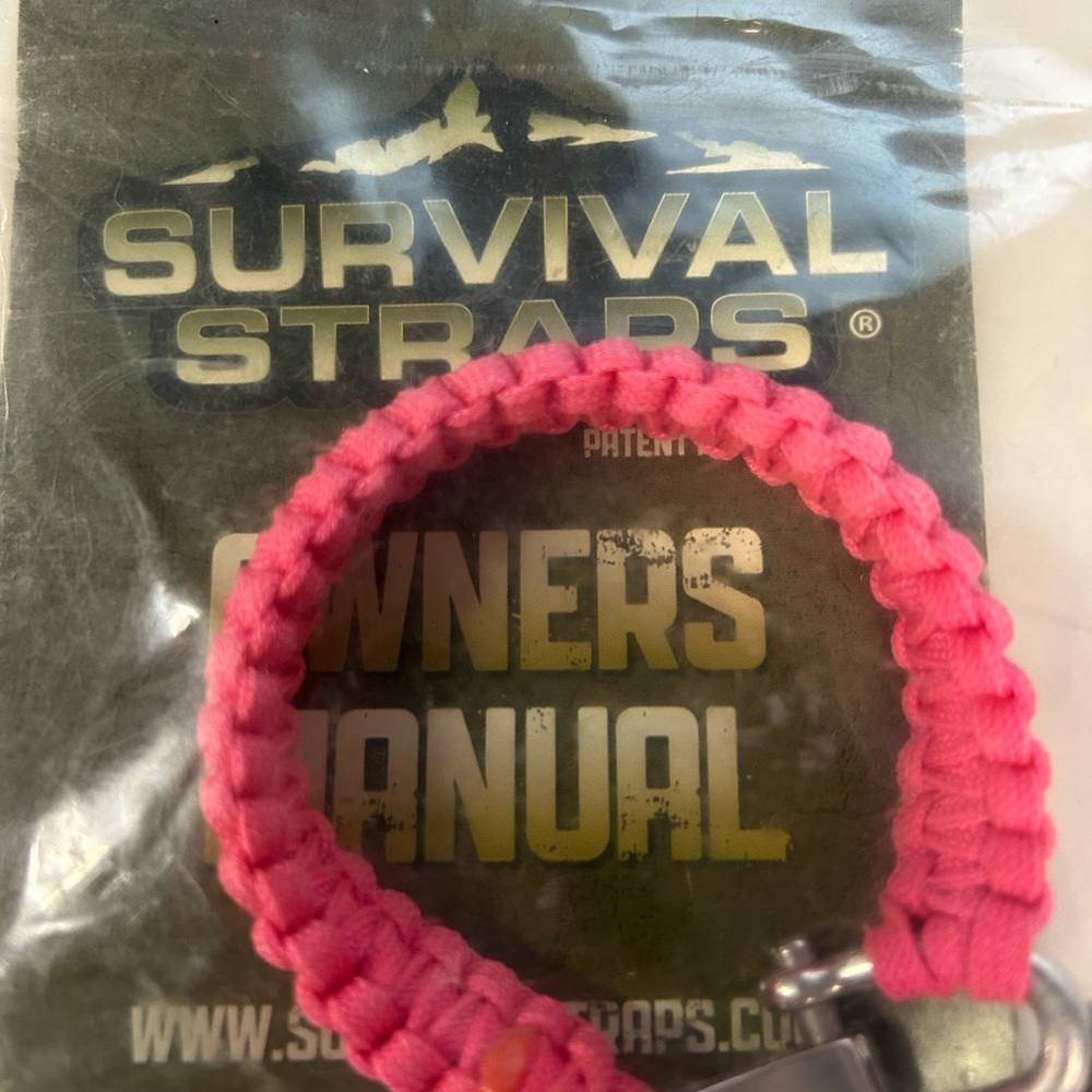 Survival strap light duty so I will bracelet s/s